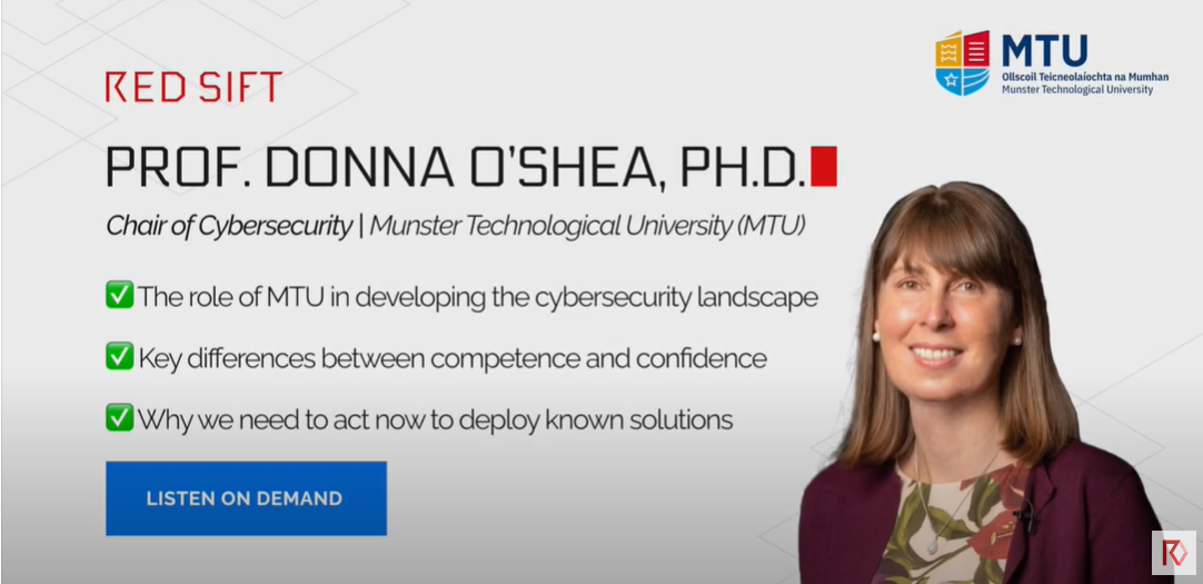 Ask the Expert - Prof. Donna O'Shea joins Rois Ni Thuama Cyber security courses