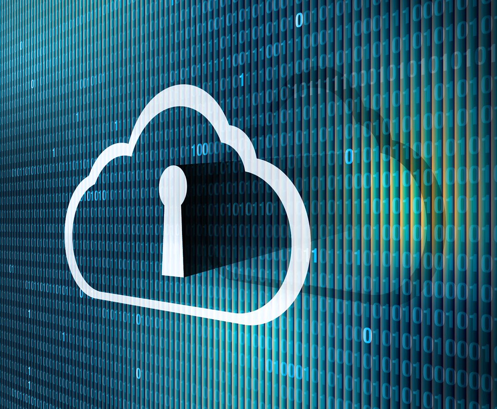 cloud and lock icon cyber security courses