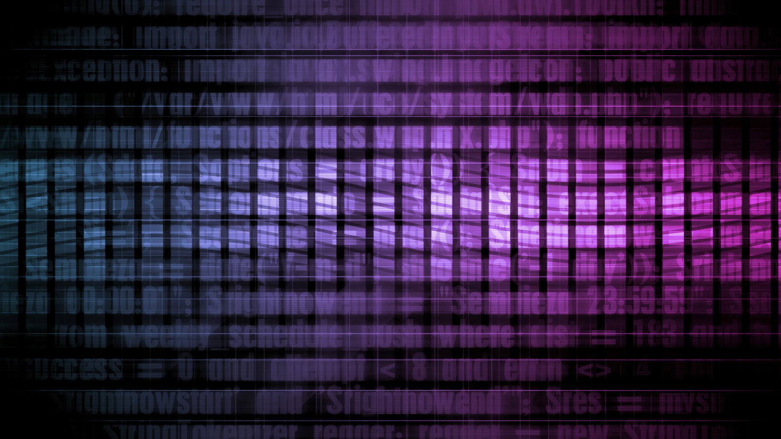 Blue Purple cyber space